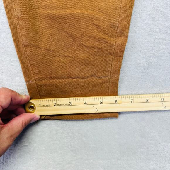 Judy Blue Pants Womens 11/30‎ Brown Woodland High Rise Slim Fit Stretch Workwear - Picture 14 of 16